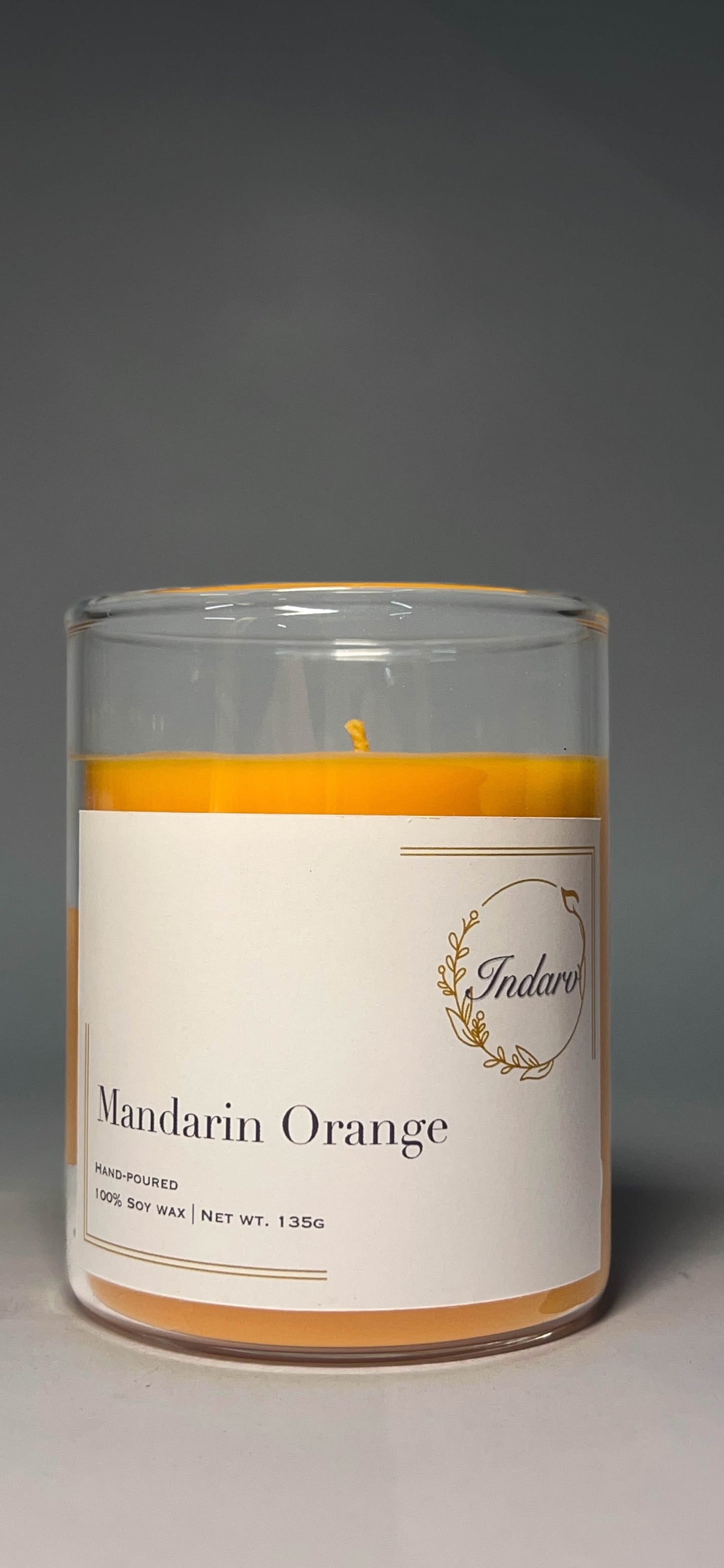 Mandarin Orange – Clear Vessel