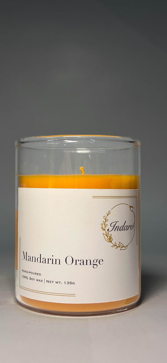 Mandarin Orange – Clear Vessel